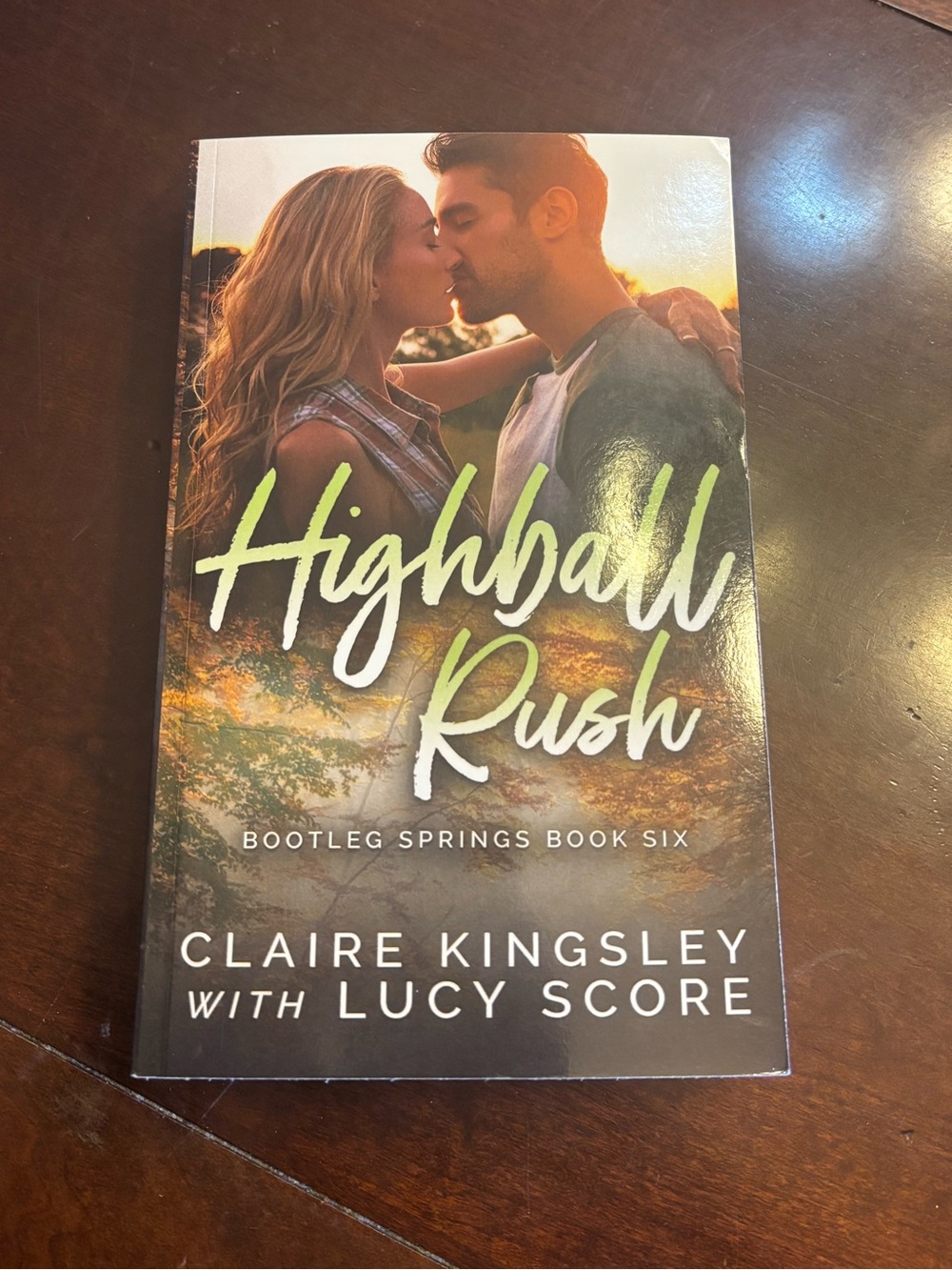 Highball Rush by Claire Kingsley and Lucy Score - Adult Romance Paperback Book